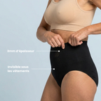 Culotte absorbante lavable taille haute